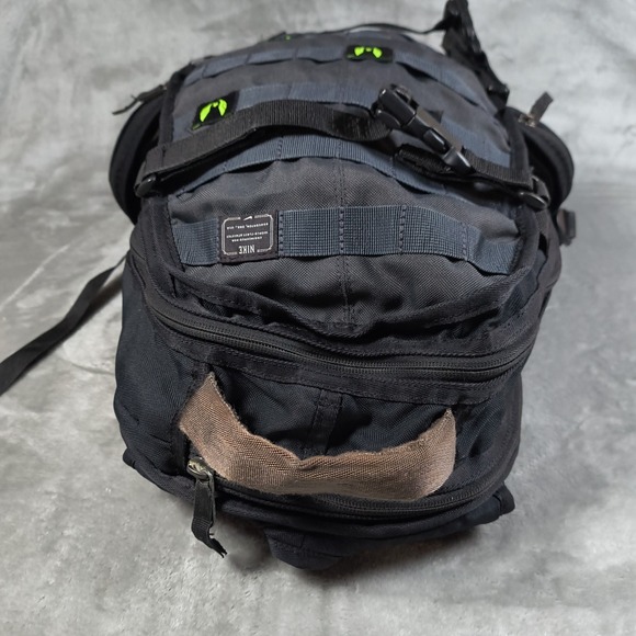 Nike SB RPM Backpack Black Cyber Neon Green Skateboarding Laptop Travel Bag Rare - Picture 5 of 16